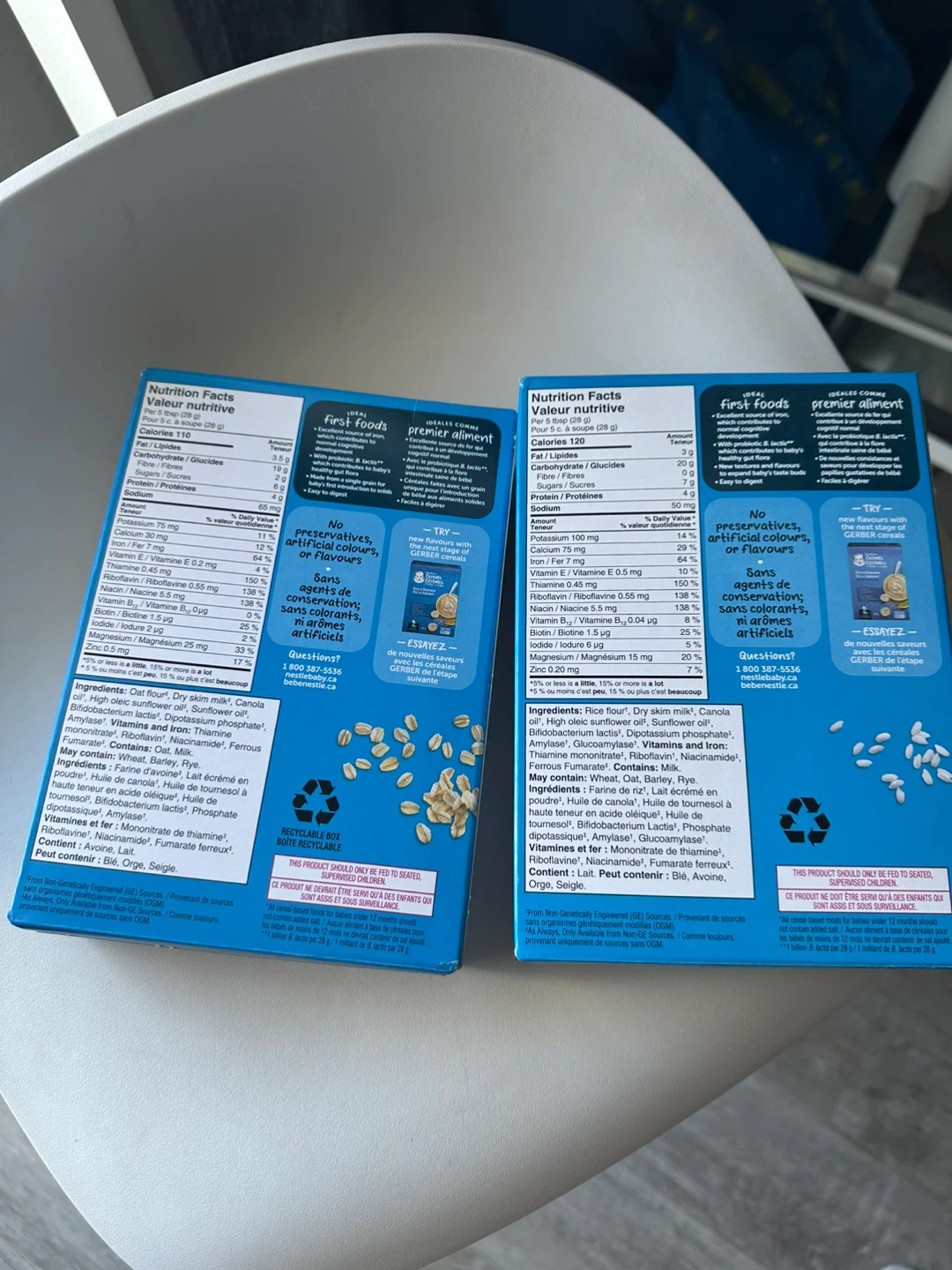 Gerber Baby Cereal - Oat and Rice Pack - photo 2
