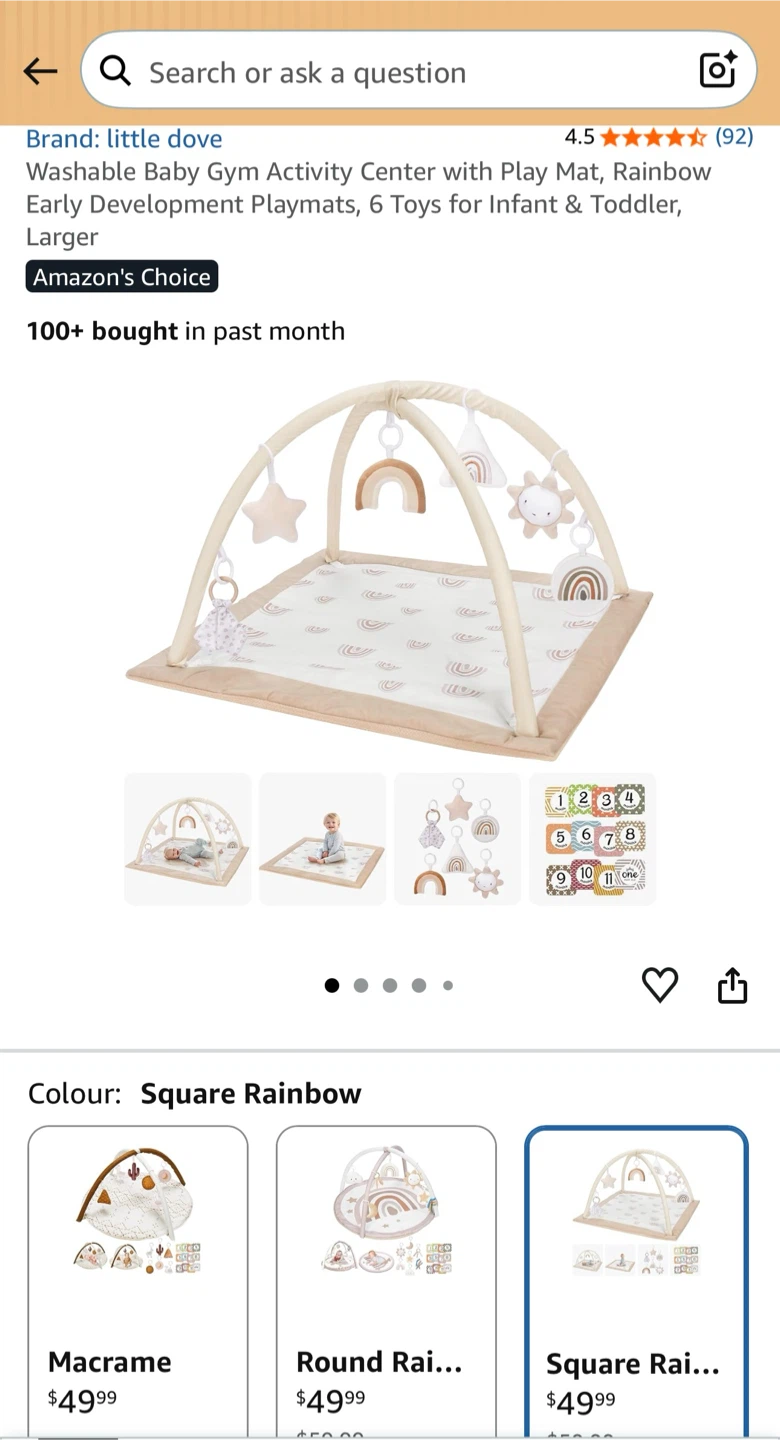 Little Dove Baby Gym Activity Center