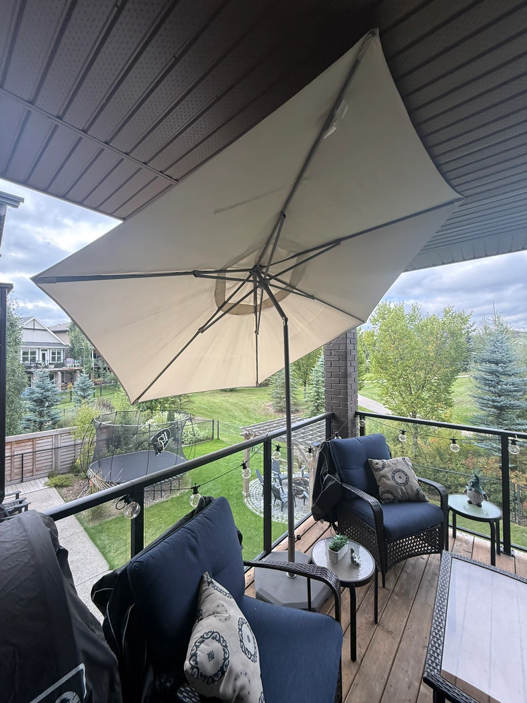 Complete patio set and bbq