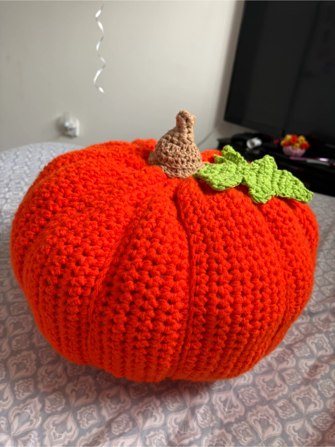 Handmade Crochet Pumpkin Decor