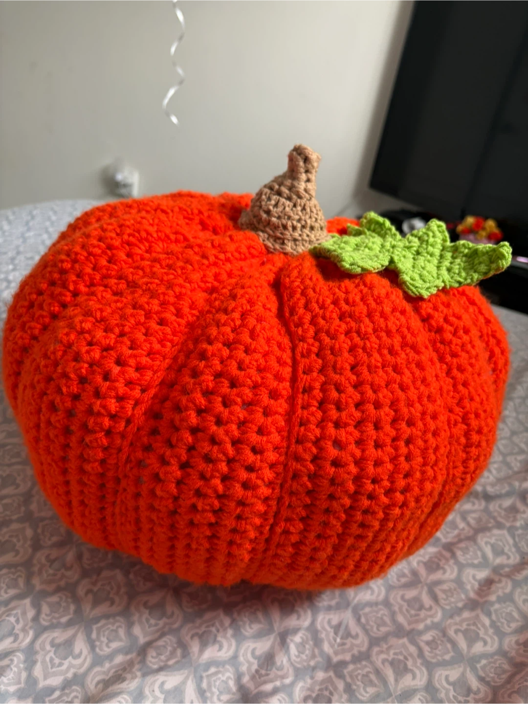 Handmade Crochet Pumpkin Decor - photo 2