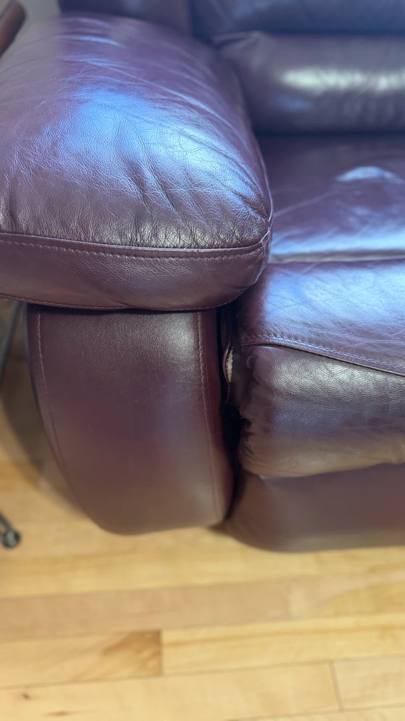 3 pieces leather Sofa set - photo 3