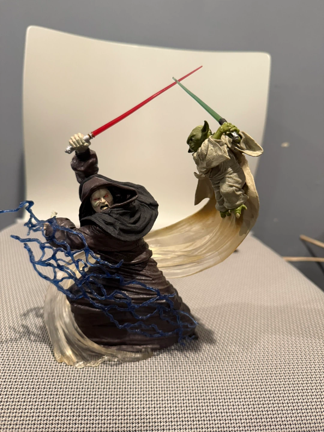 Star Wars Yoda and Emperor Palpatine Figure - photo 5