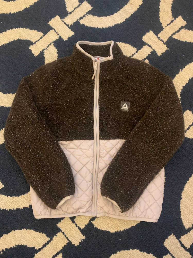 Reebok sherpa fleece jacket, medium