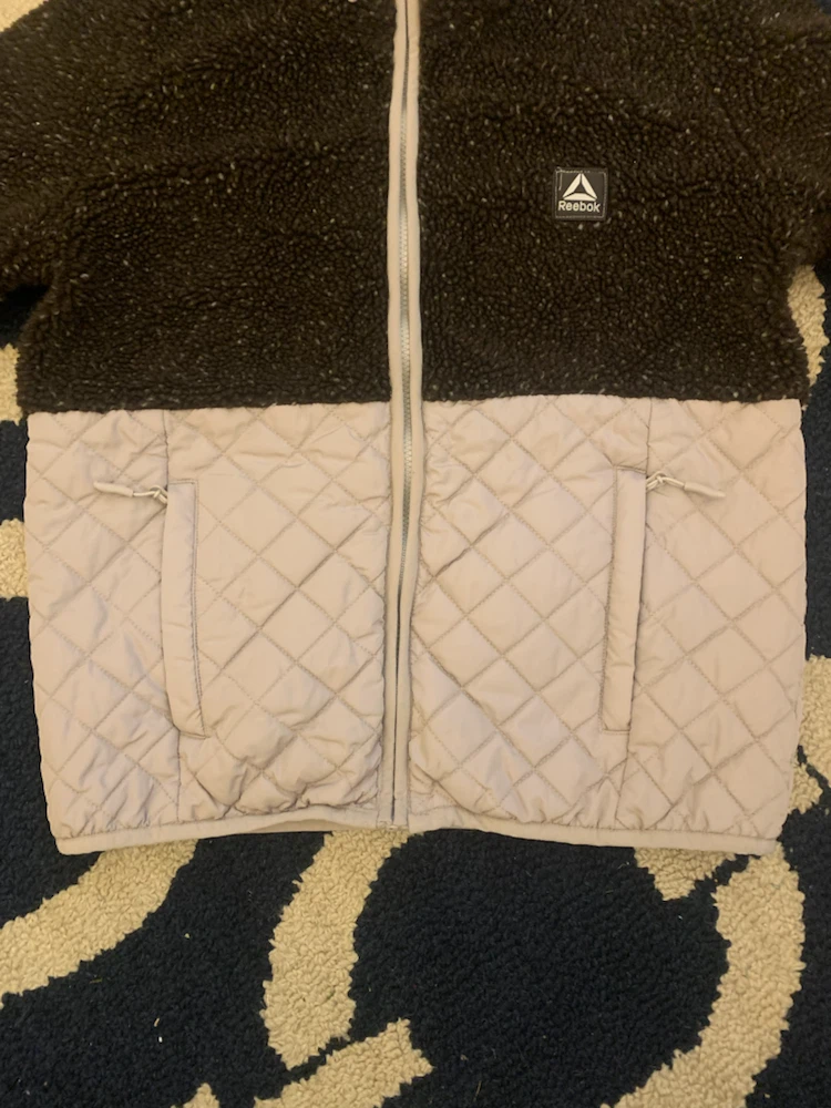 Reebok sherpa fleece jacket, medium - photo 5