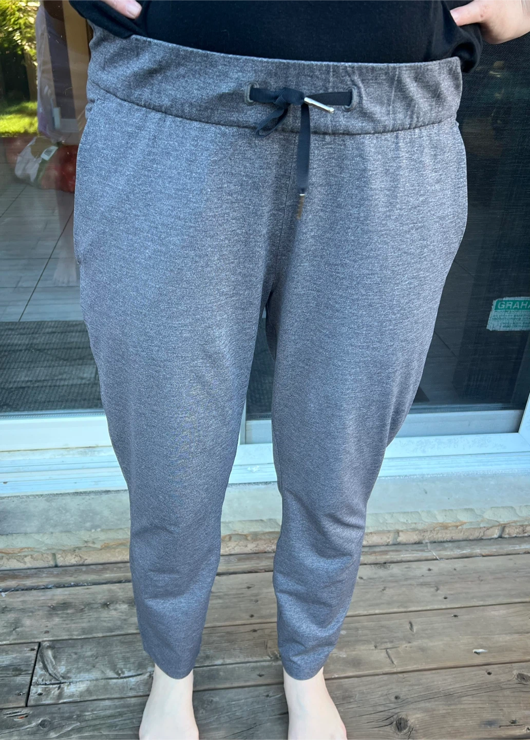 Lululemon Grey Joggers size 8
