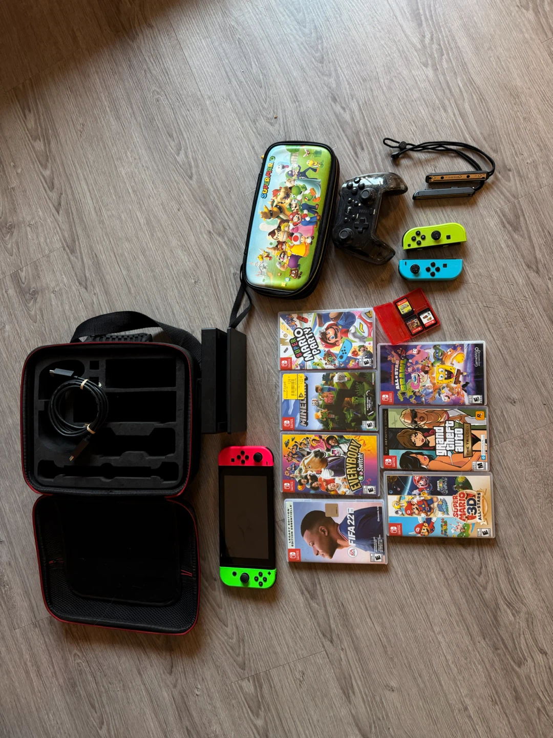 Nintendo Switch Bundle with Games and Accessories - photo 2