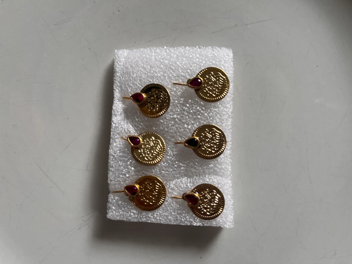 Set of 6 Lotus Hair Pins - photo 4