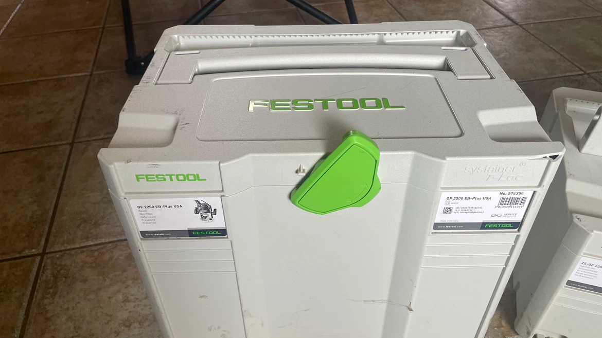 Festool OF 2200 EB Router and ZS-OF 2200 Accessory Set - photo 3