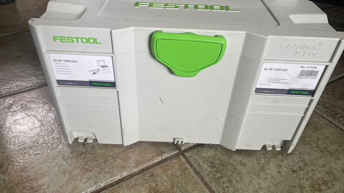 Festool OF 2200 EB Router and ZS-OF 2200 Accessory Set - photo 5