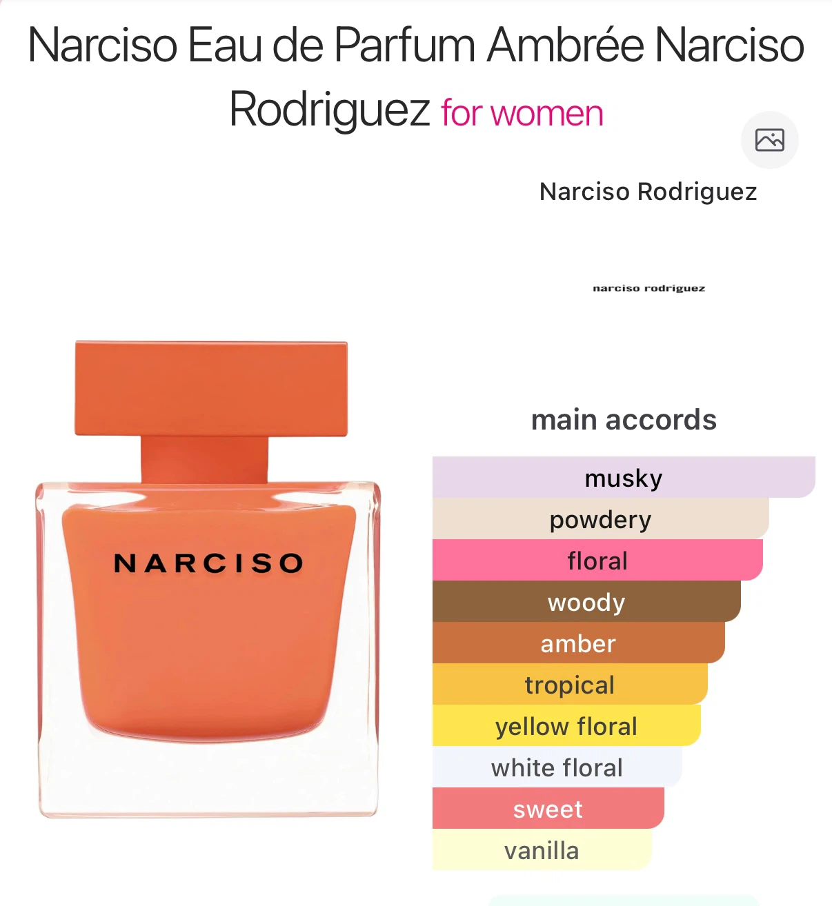 Narciso Rodriguez Narciso Eau de Parfum - photo 4