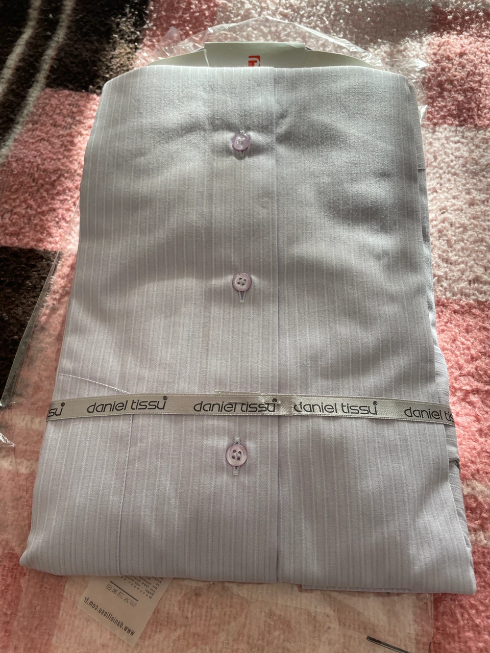 Daniel Tissu Men's Long-Sleeve Dress Shirt, Size L - photo 3