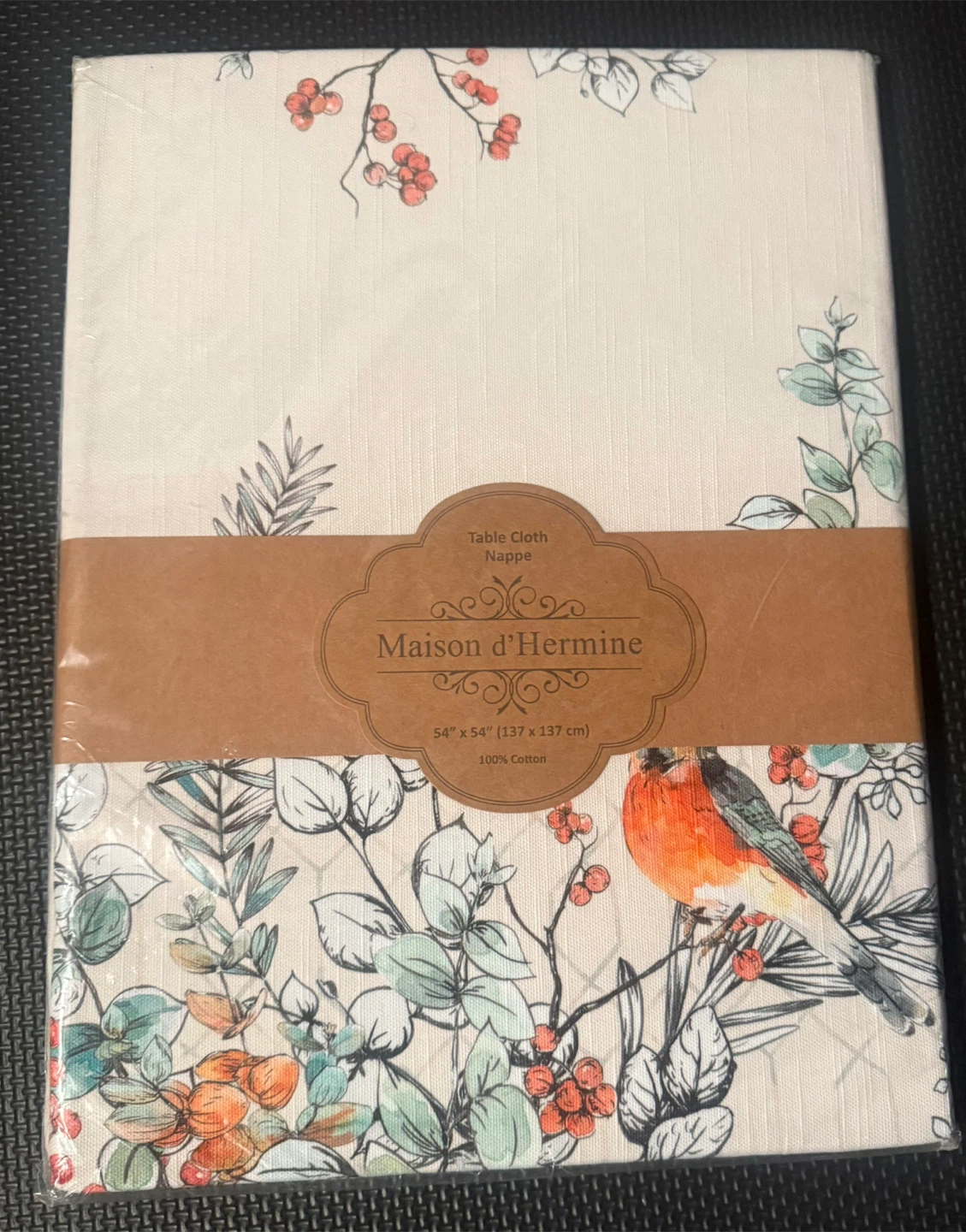 Sealed! Maison d'Hermine Table Cloth
