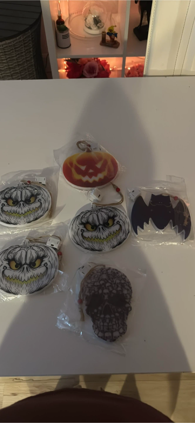 Set of 5 Halloween Hanging Decorations