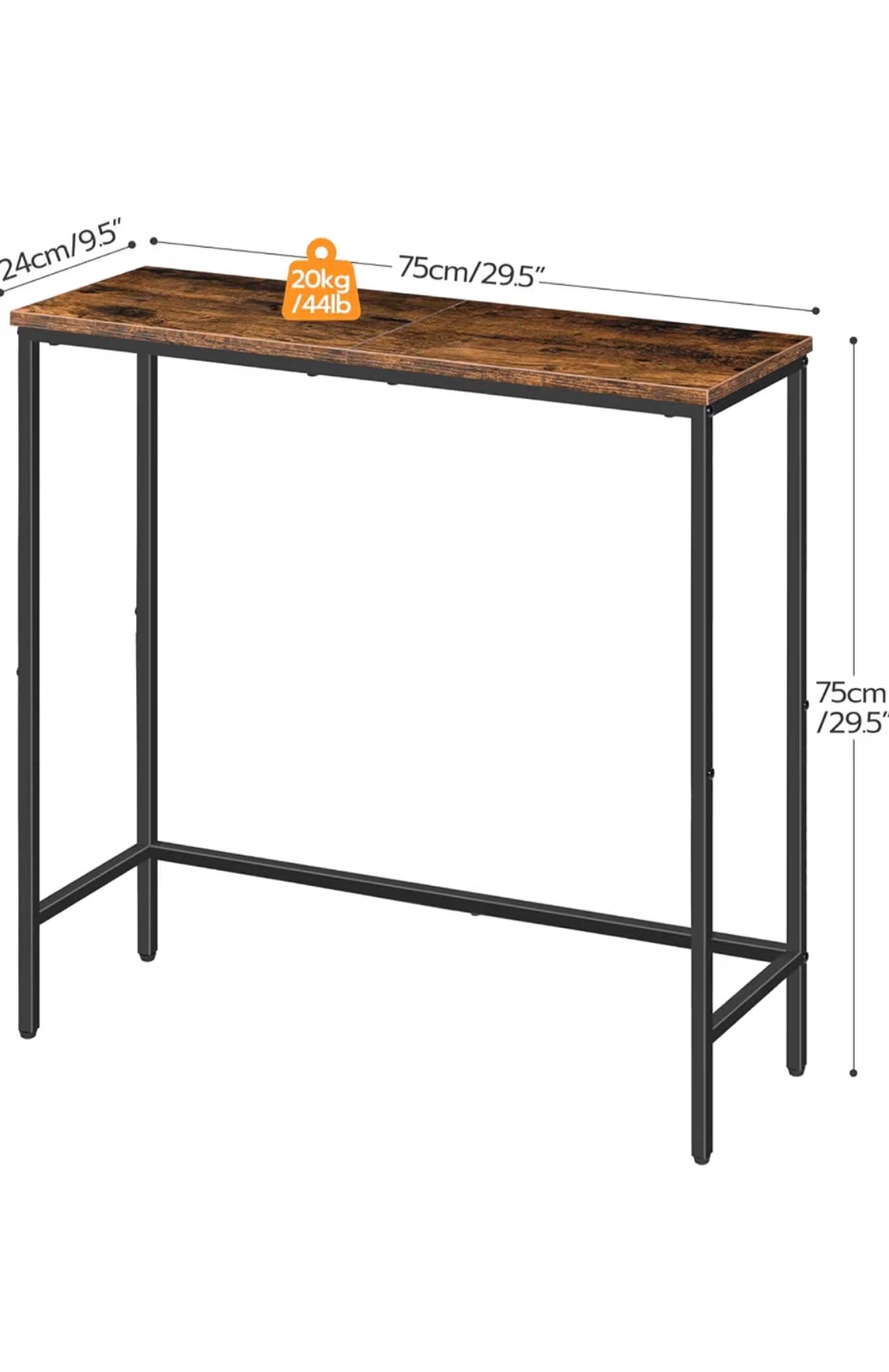 New Rustic Brown Table - photo 4