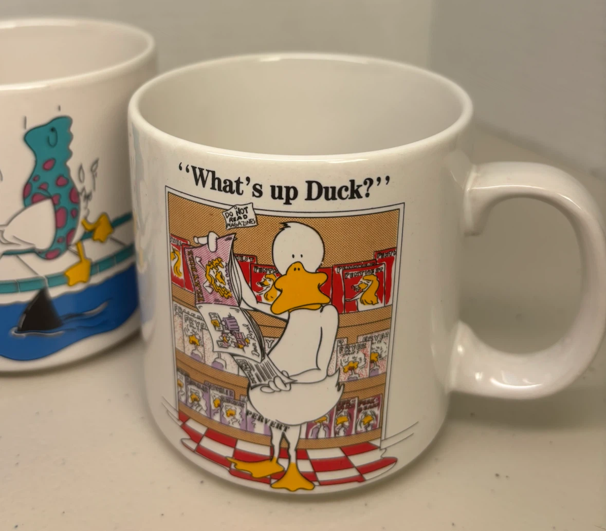 4 Vintage 1987/88 Sitting Duck Corp Mugs - photo 5