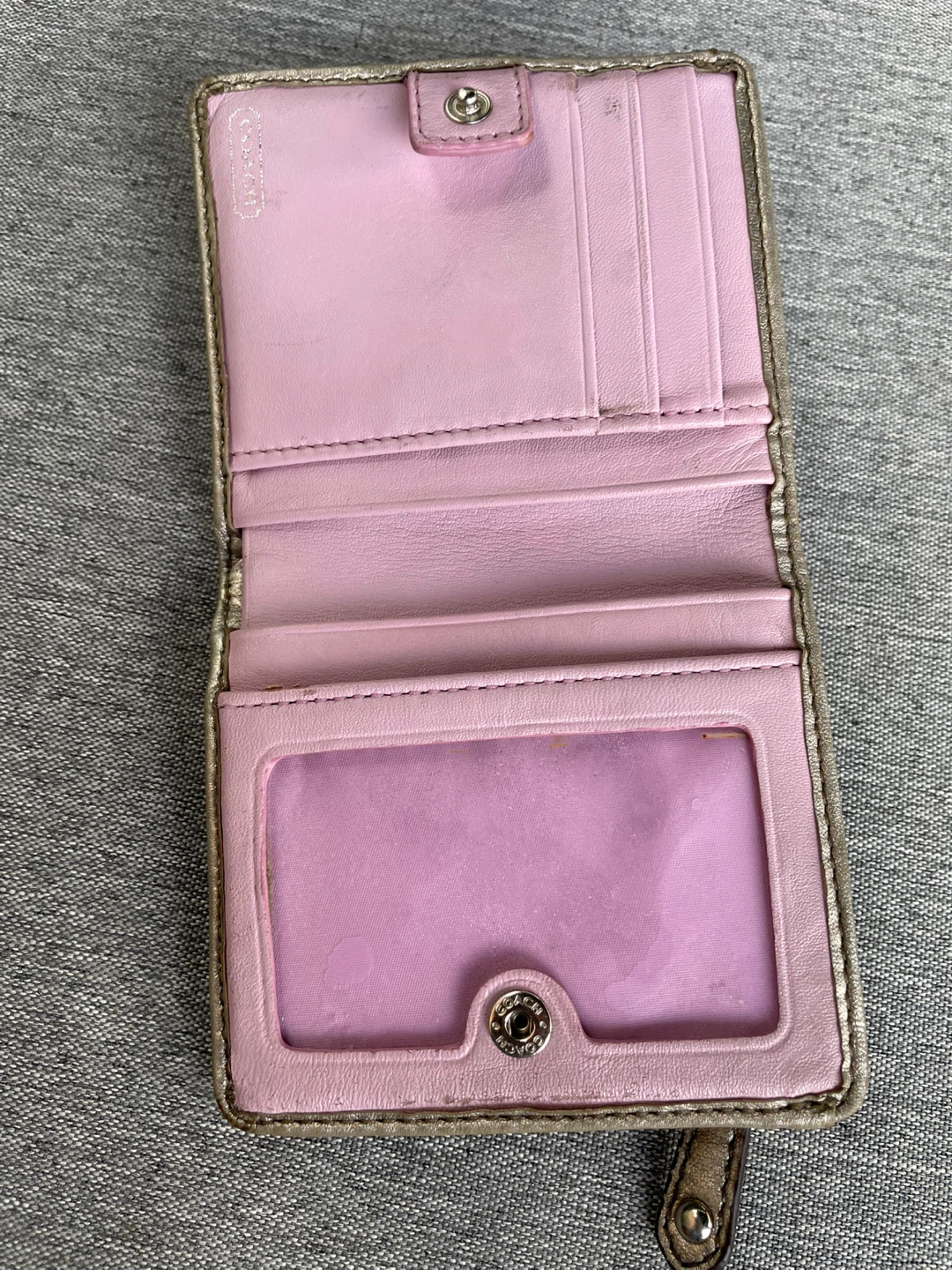 Vintage coach bifold wallet - photo 2