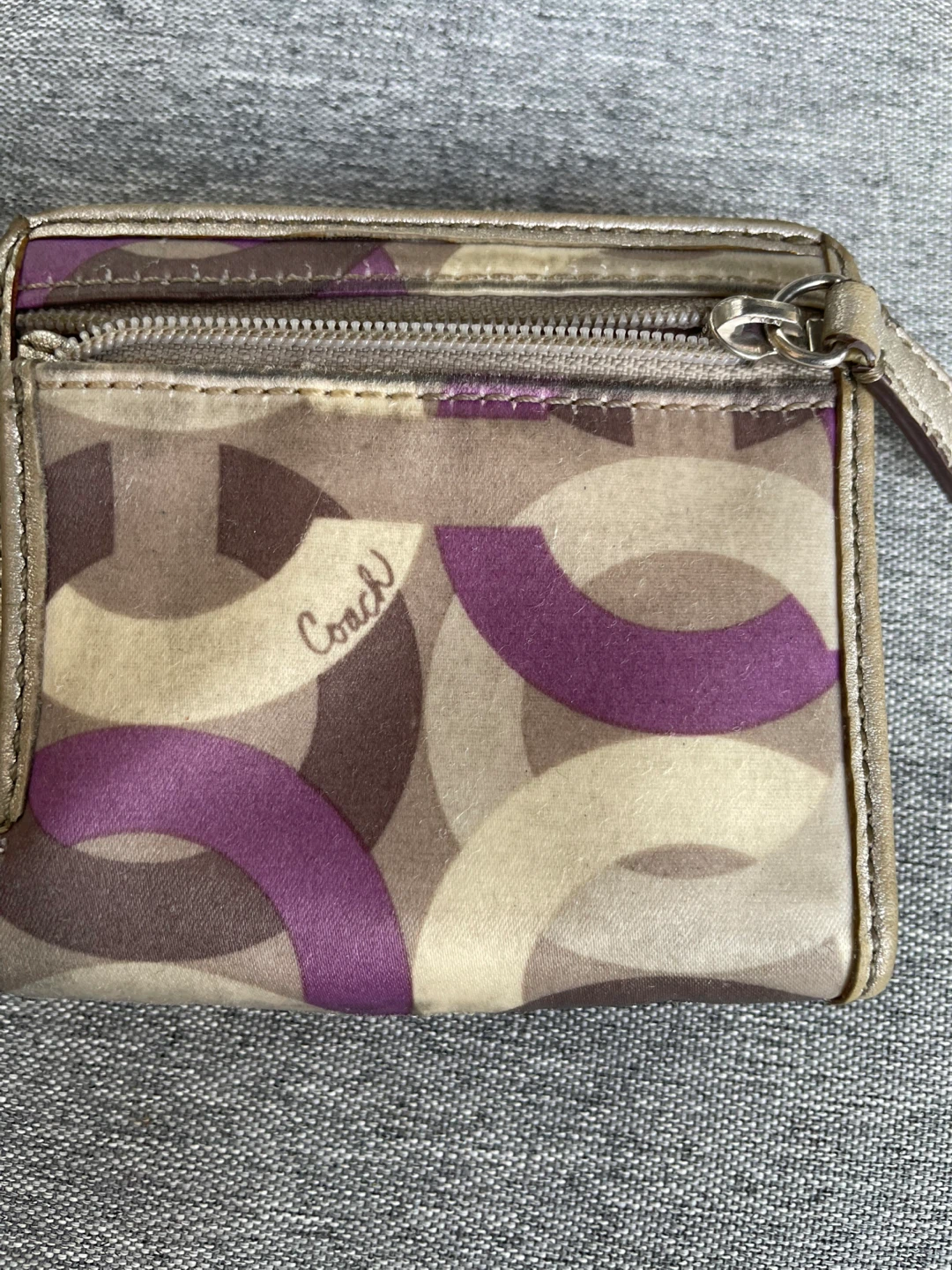 Vintage coach bifold wallet - photo 3