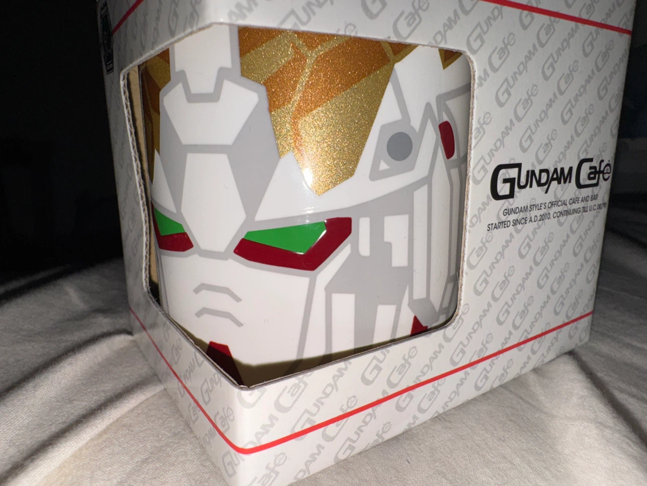 Gundam Cafe Unicorn Gundam Mug