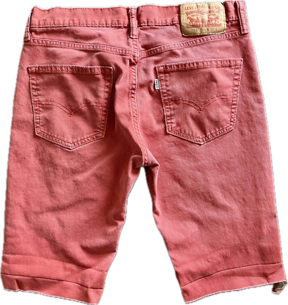 Levi's 511 Slim Fit Shorts - Red