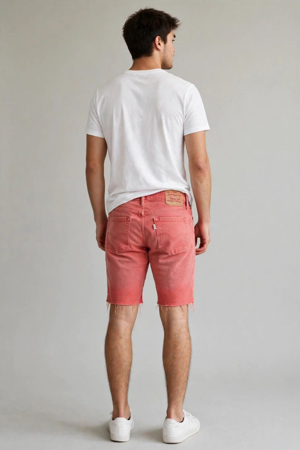 Levi's 511 Slim Fit Shorts - Red - photo 3