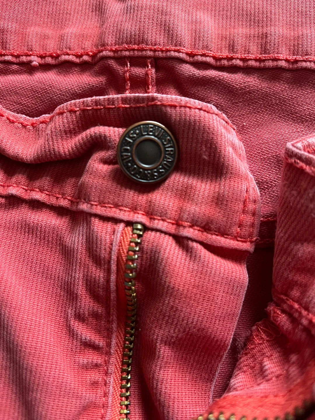 Levi's 511 Slim Fit Shorts - Red - photo 5