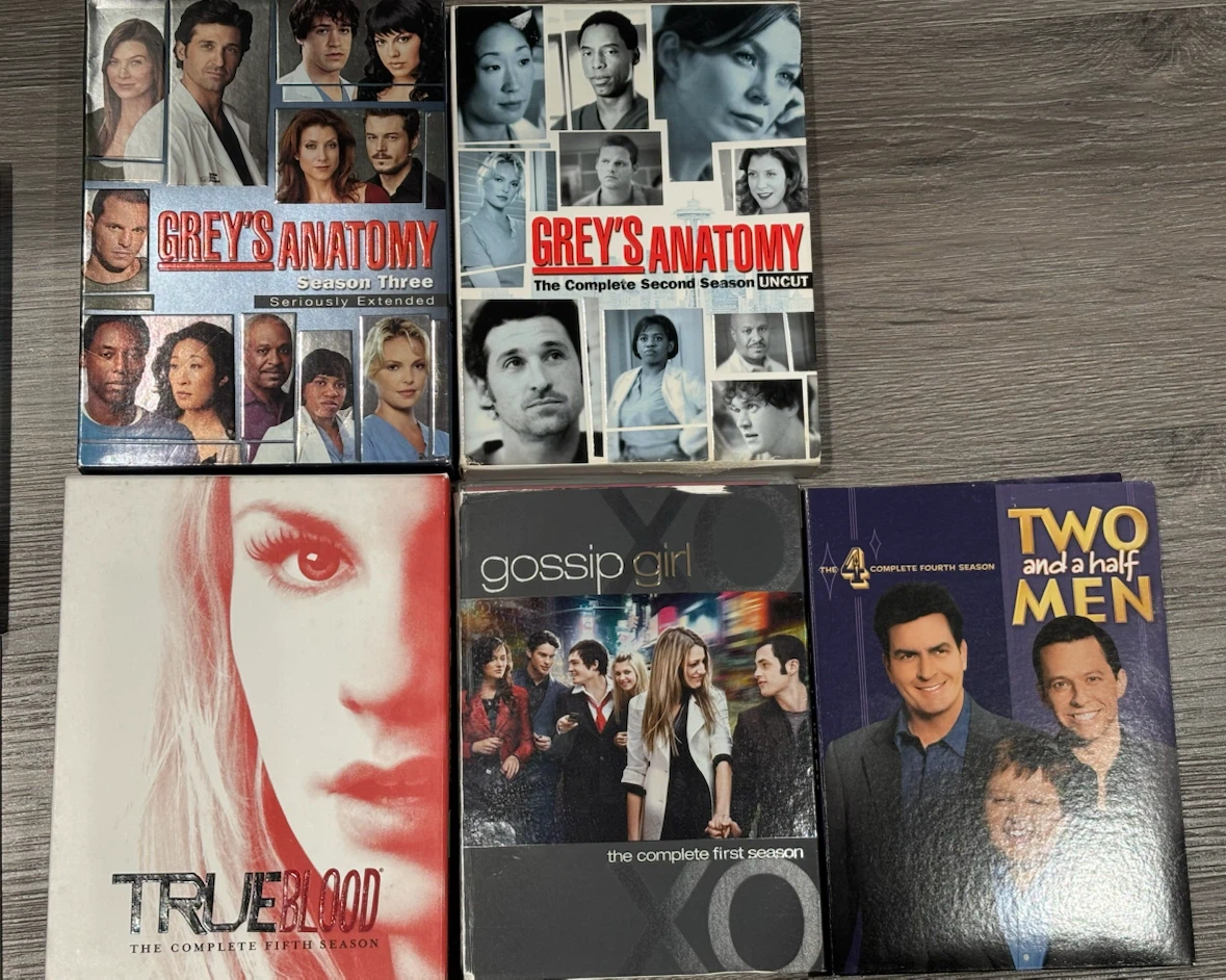 DVD Collection tv series with the bin - photo 2