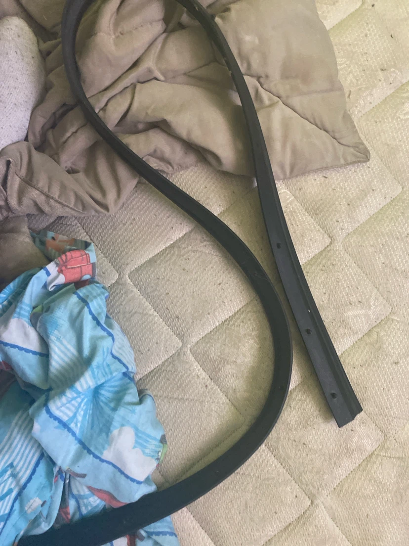 Black weather stripping seal strip READ DESCRIPTION