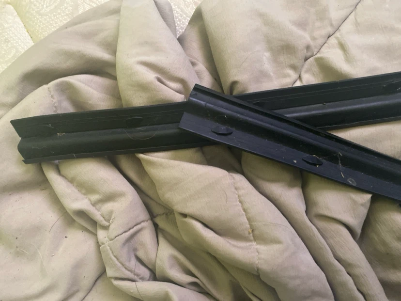 Black weather stripping seal strip READ DESCRIPTION - photo 3