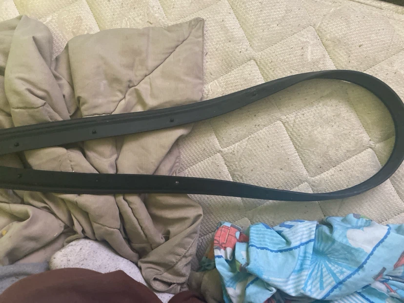 Black weather stripping seal strip READ DESCRIPTION - photo 4