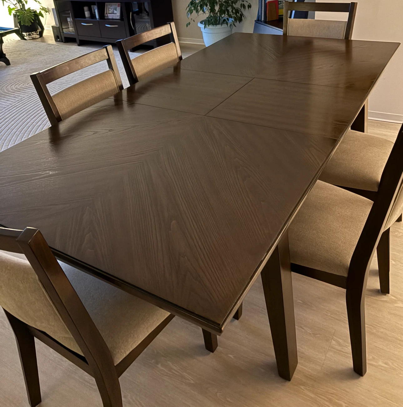 Dining table and 6 chairs - photo 2