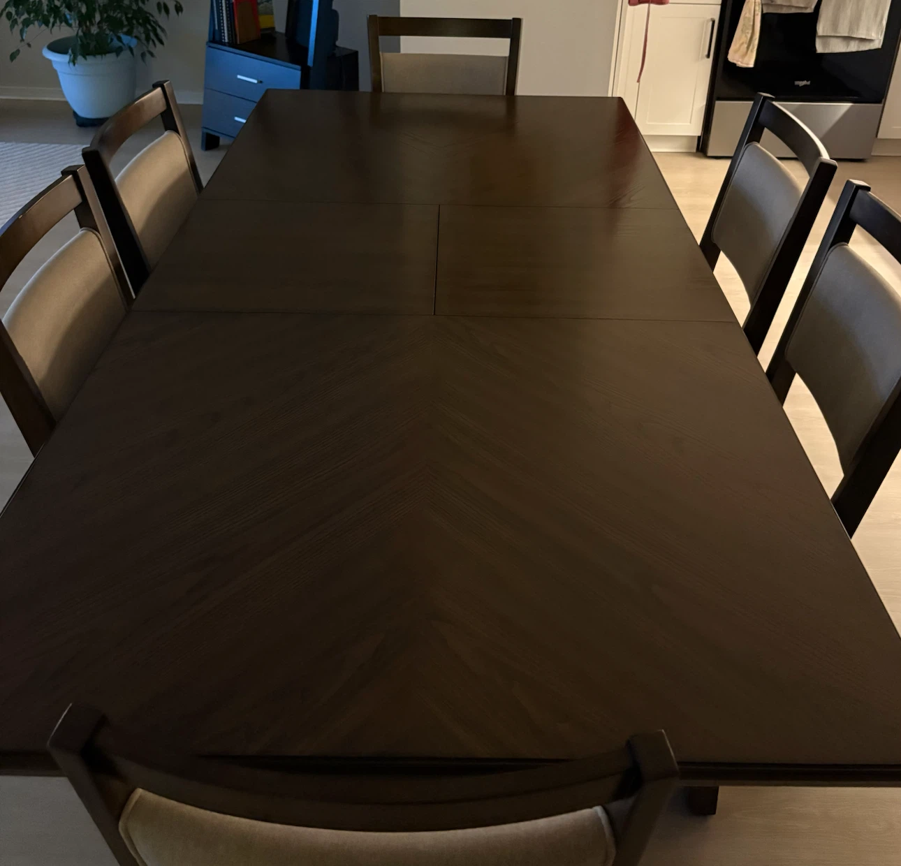 Dining table and 6 chairs - photo 3