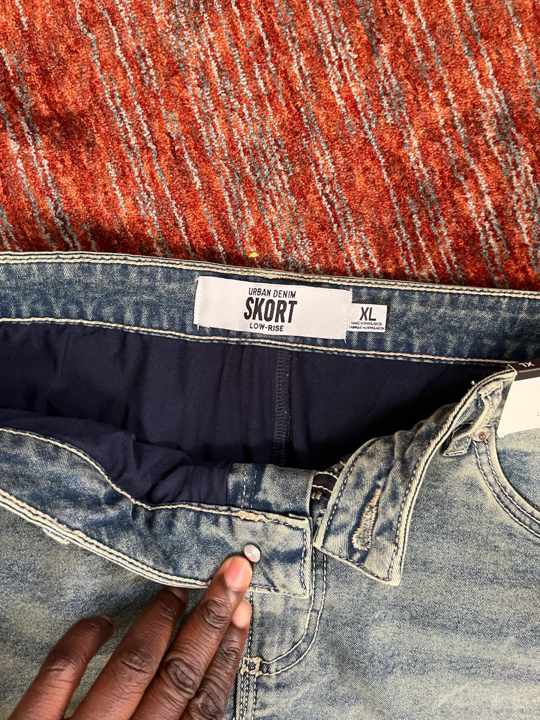 Urban Denim Low-Rise Skort XL - photo 2