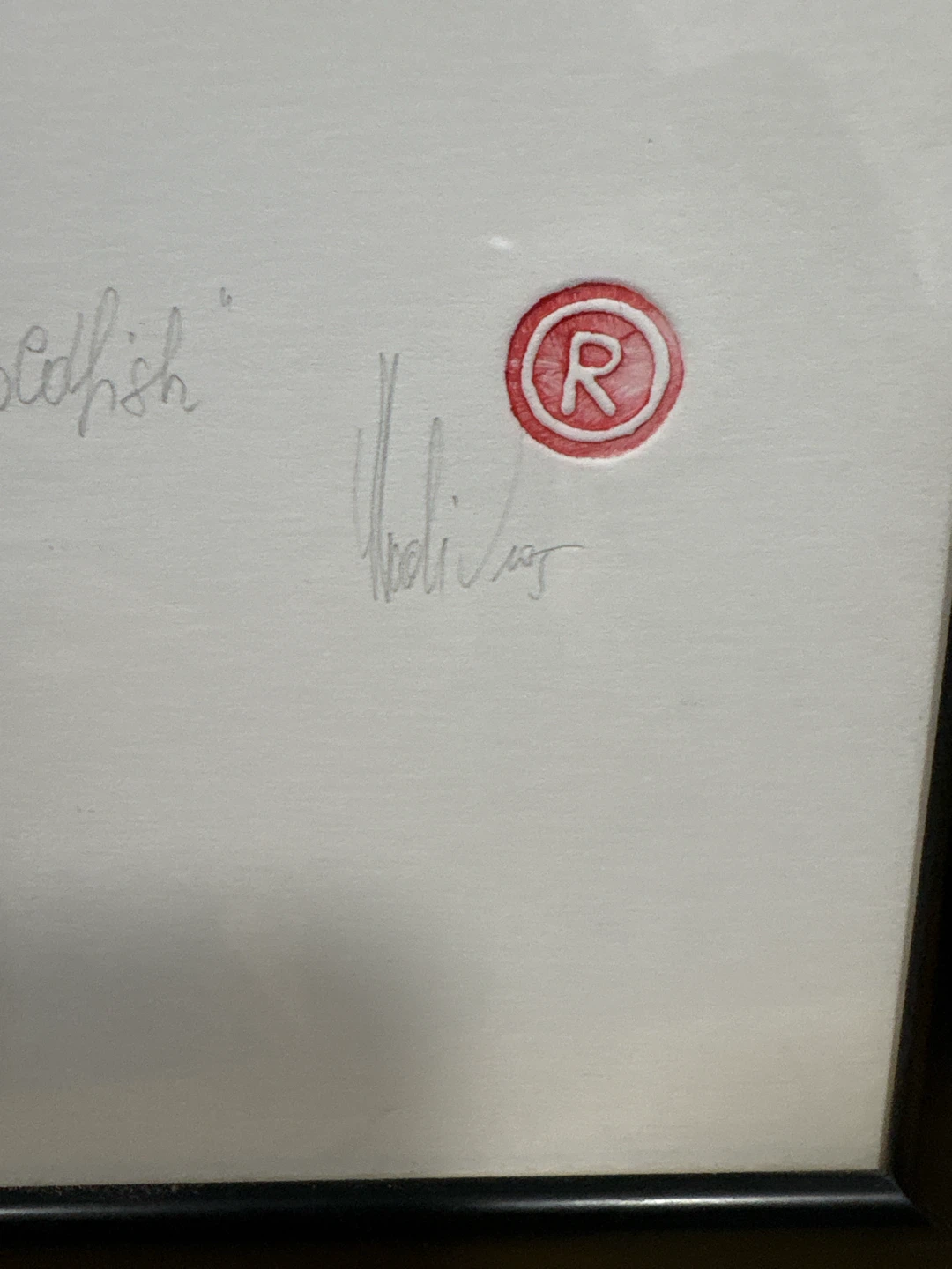 One Wish Original Goldfish Framed Art - photo 4