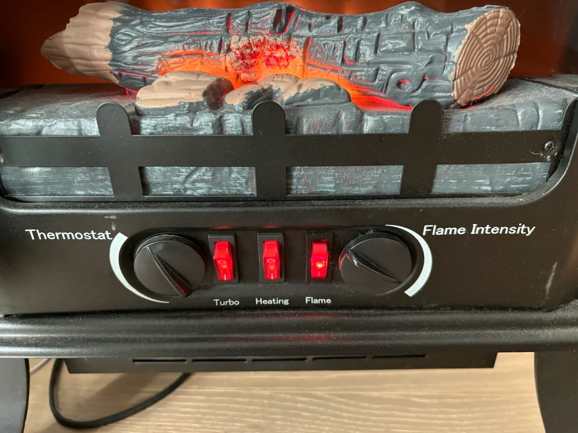 Electric fireplace heater - photo 3
