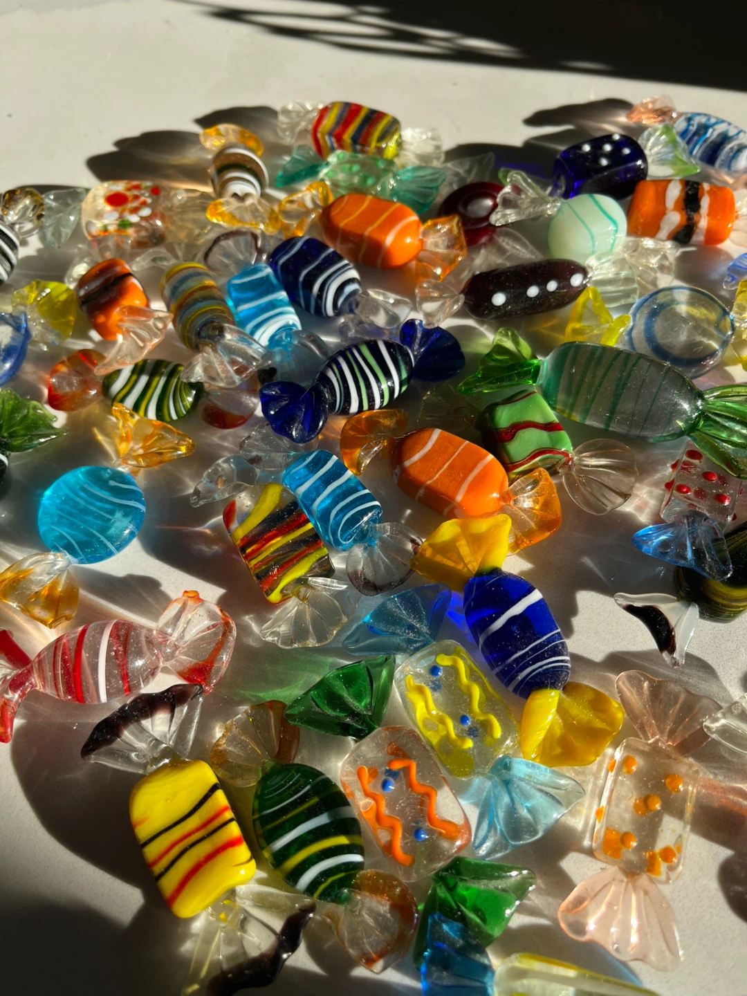 Assorted Miniature Glass Candy 52 pcs Decorations - photo 2