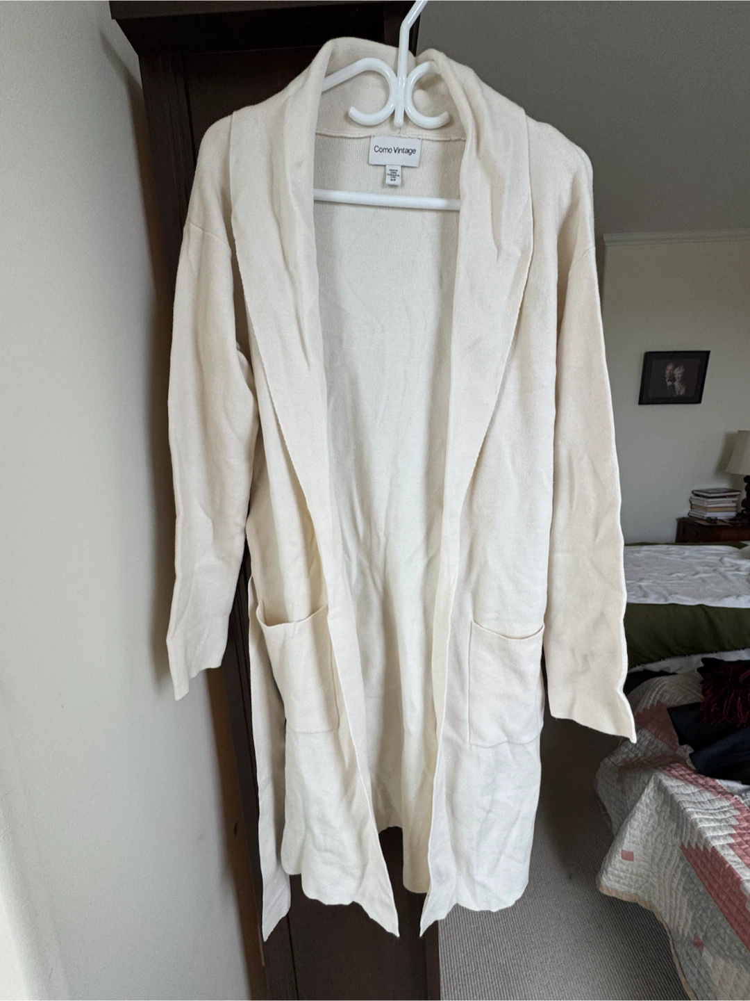New S size Como Vintage Cream Cardigan - photo 2