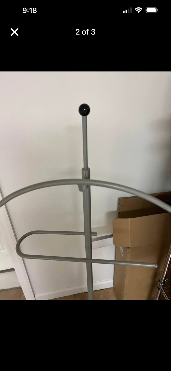 Metal Valet Clothing Stand - photo 2