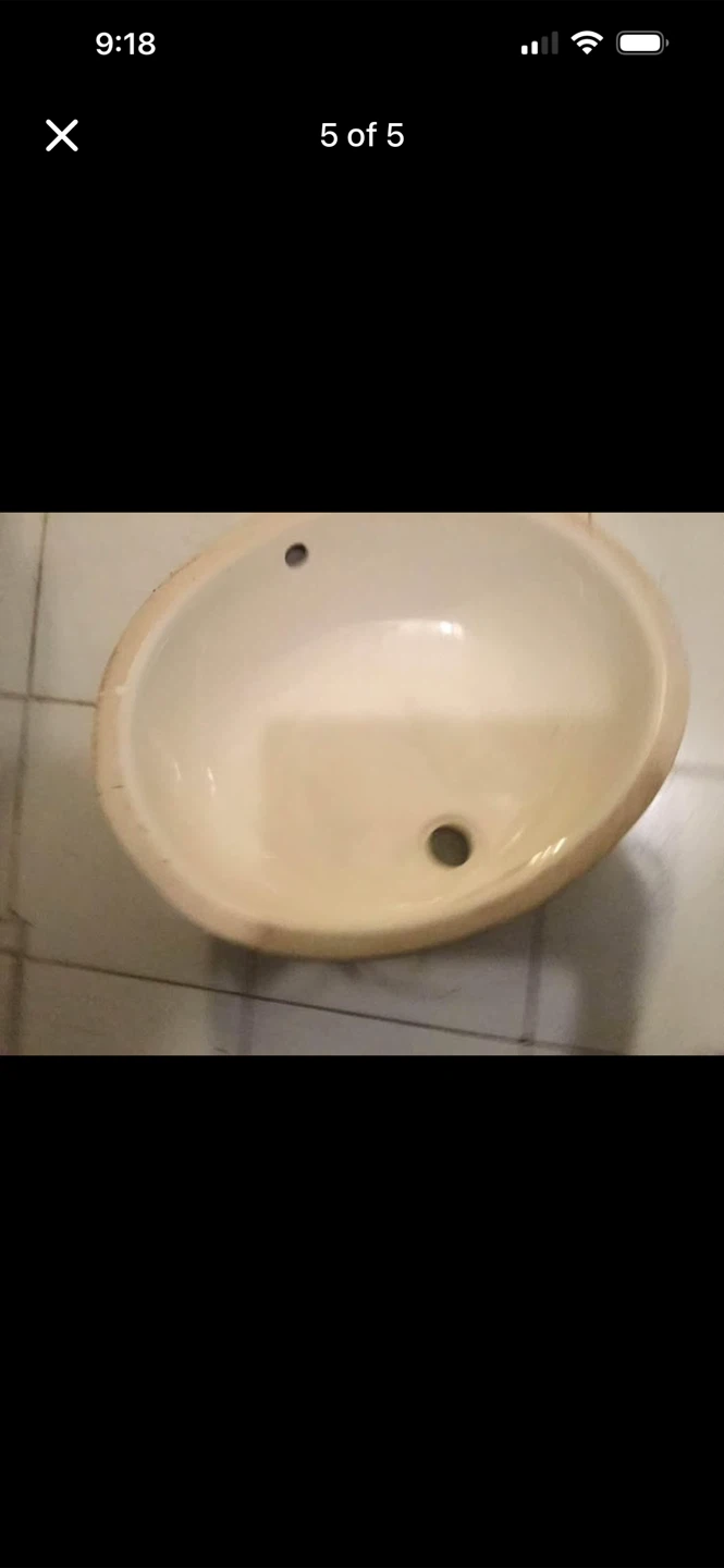 Kohler Oval Ceramic Bathroom Sink