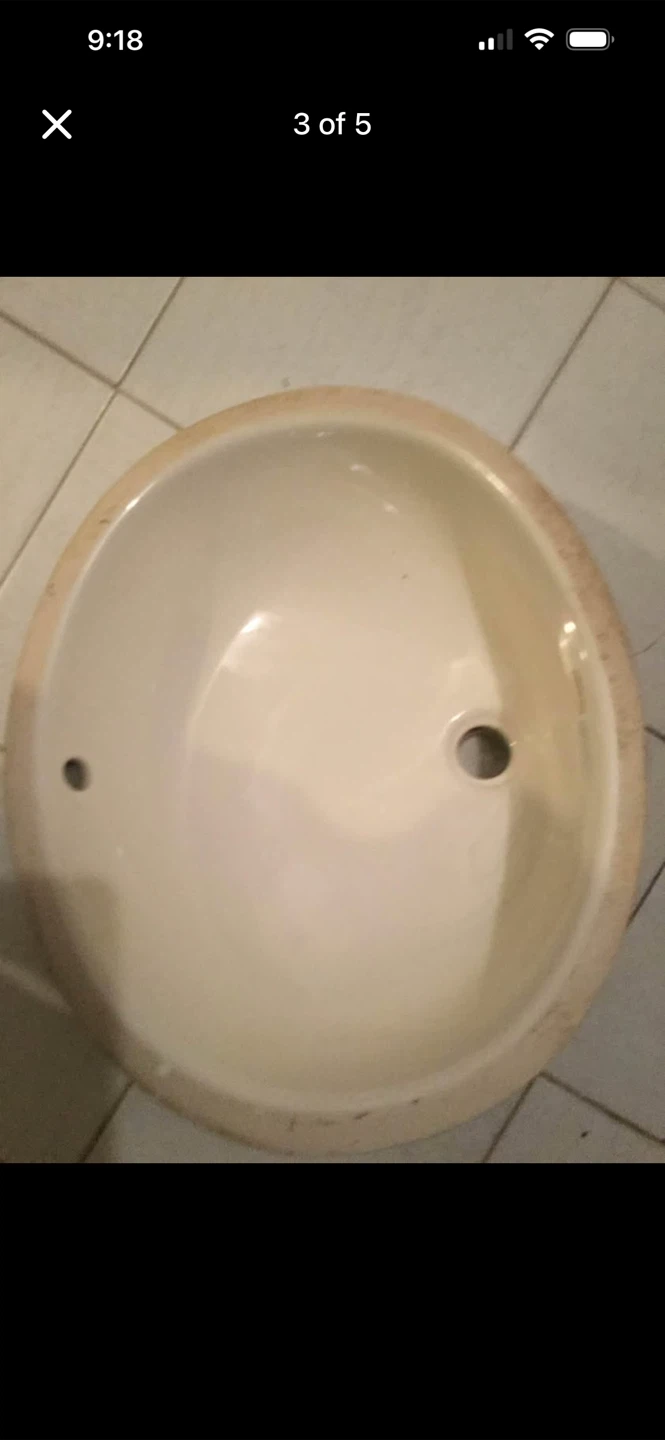 Kohler Oval Ceramic Bathroom Sink - photo 3