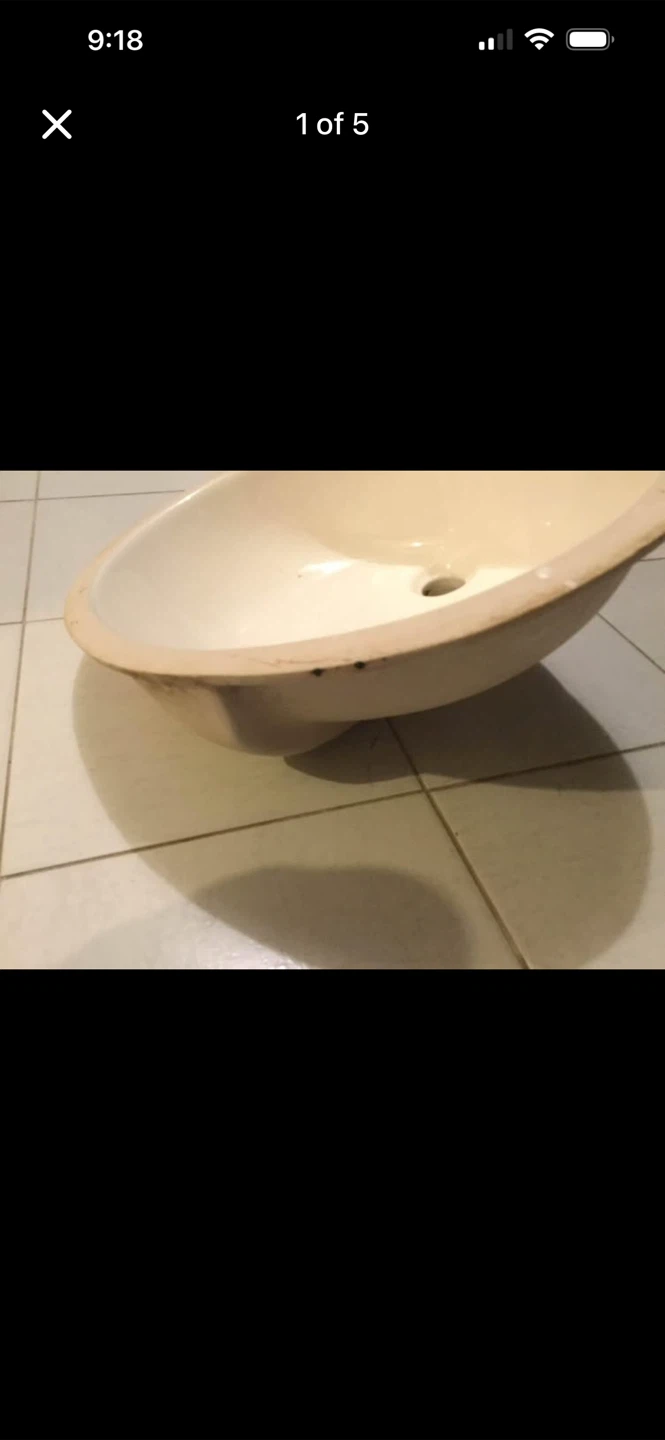 Kohler Oval Ceramic Bathroom Sink - photo 5