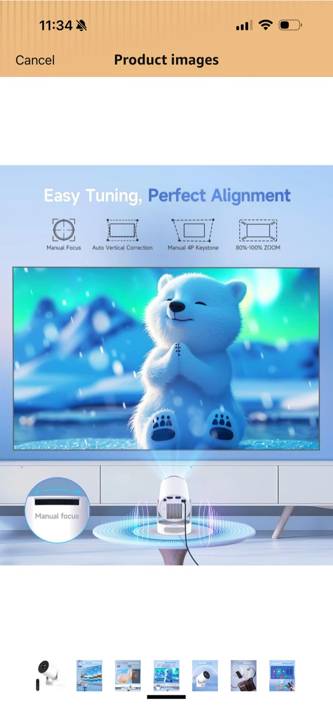 Magcubic Mini Portable Projector - photo 4