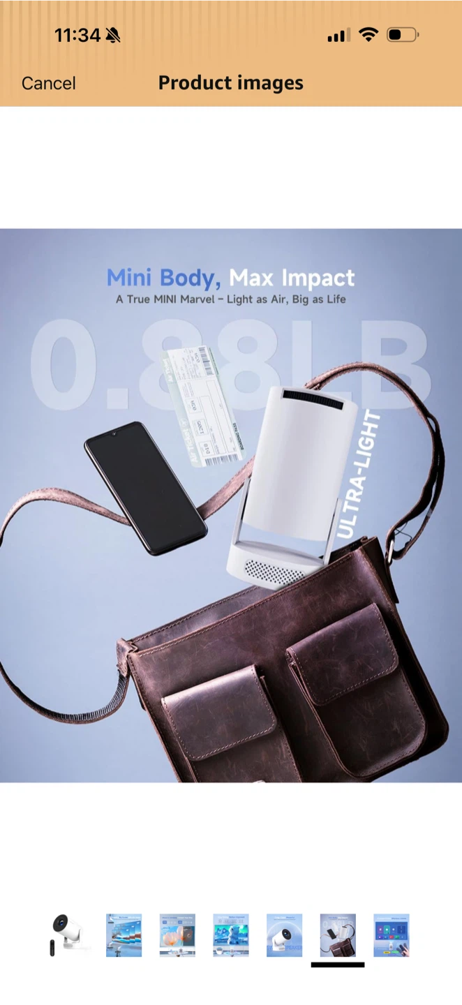 Magcubic Mini Portable Projector - photo 5