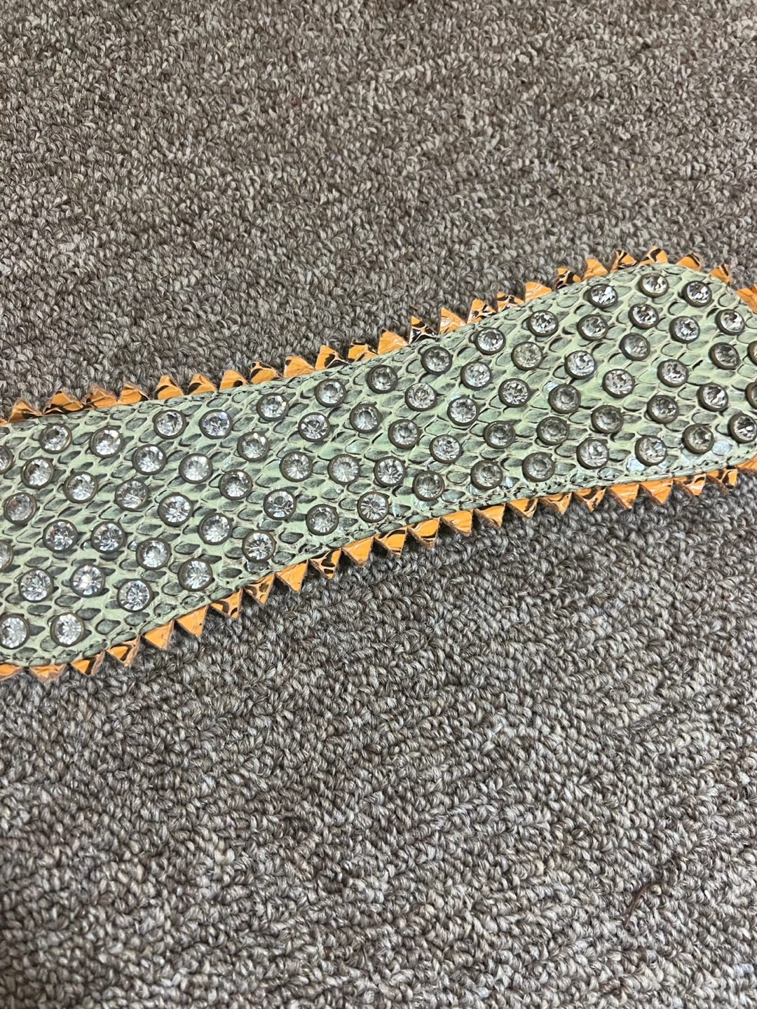 Very rare vintage bag with crocodile skin - photo 5