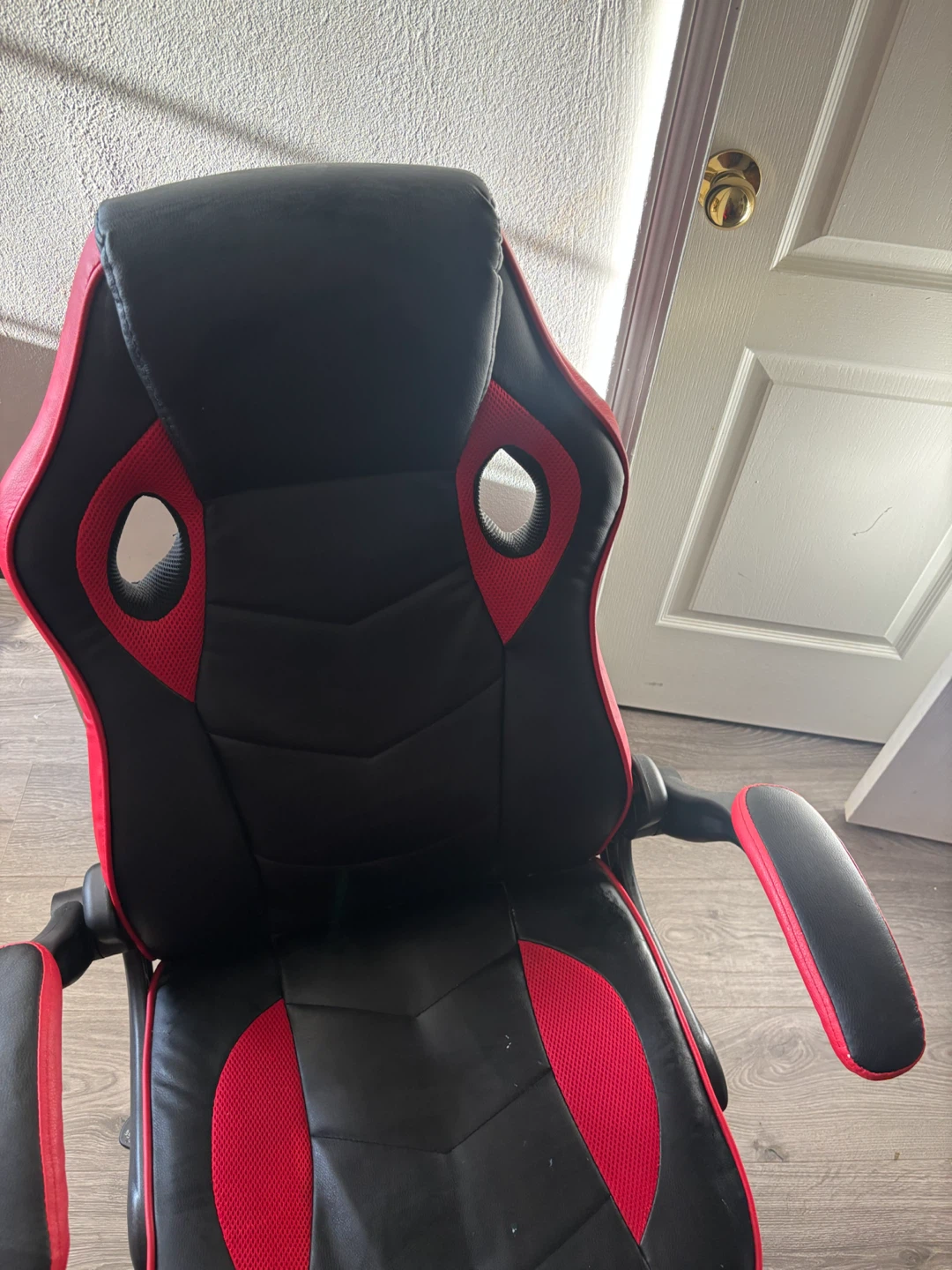 Red and black gaming chair