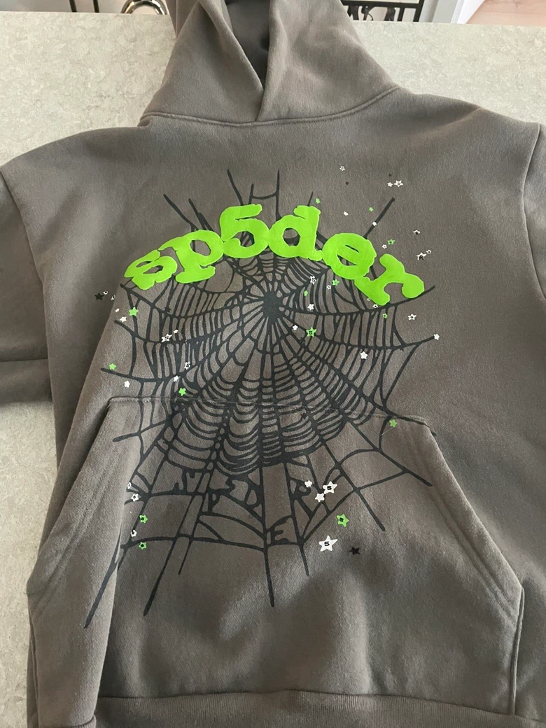 Sp5der Grey Hoodie - photo 2