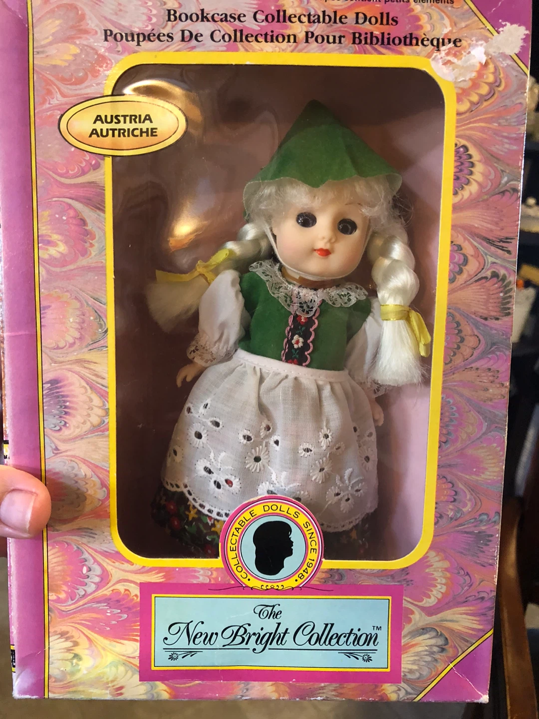 HAUNTED!! New Bright Collection Austria Doll Heidi
