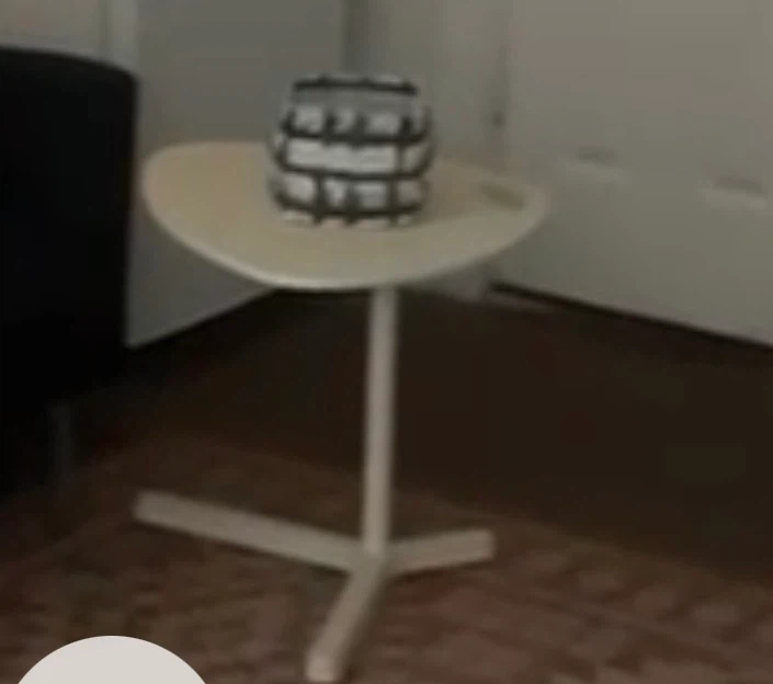 White Side Table