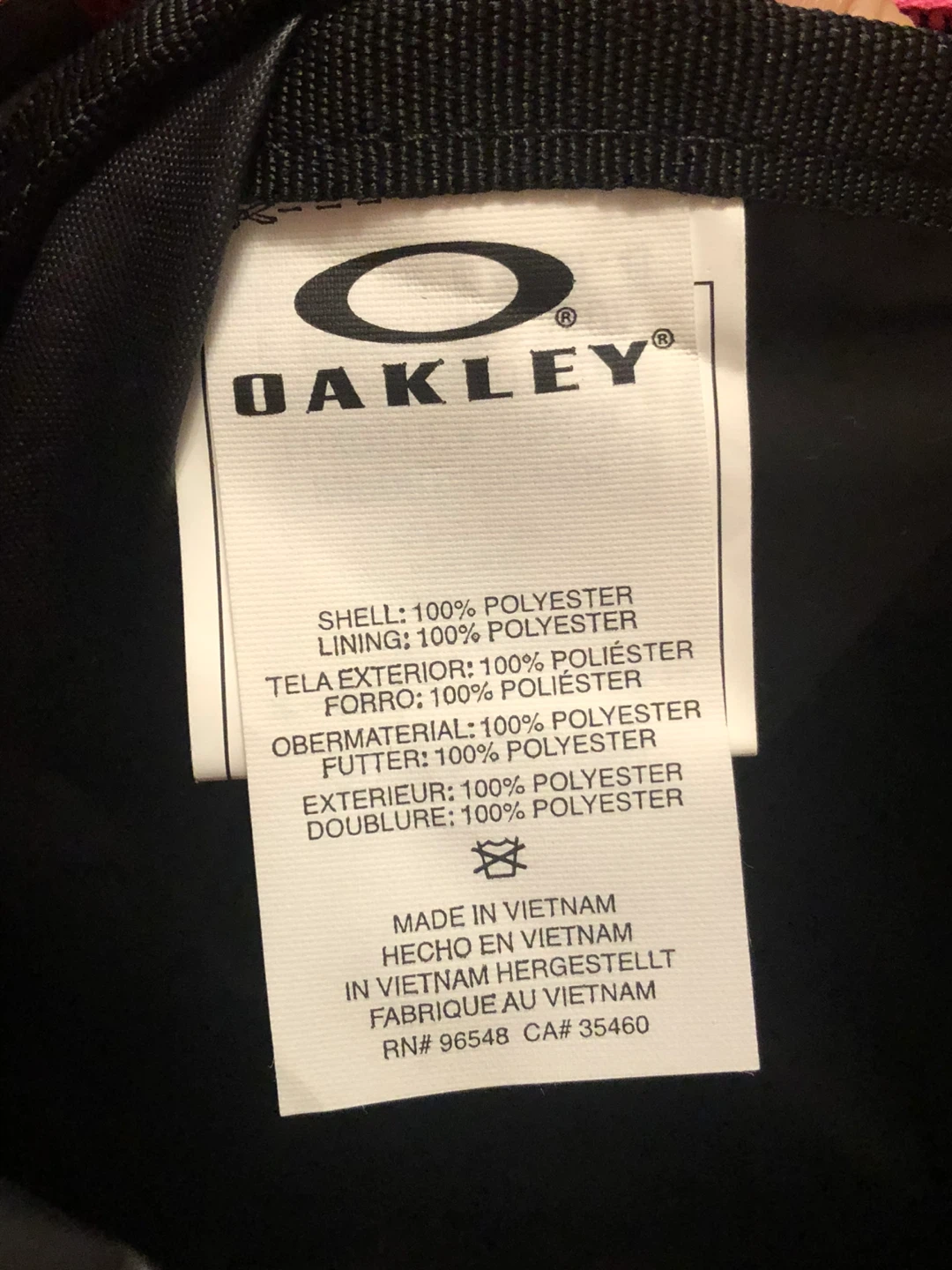 Oakley Black and Pink Duffle Bag - photo 2