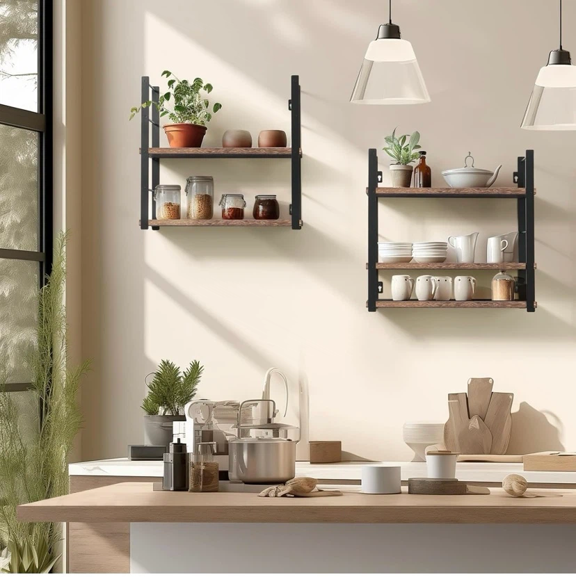 New Wooden Floating Shelves - photo 4